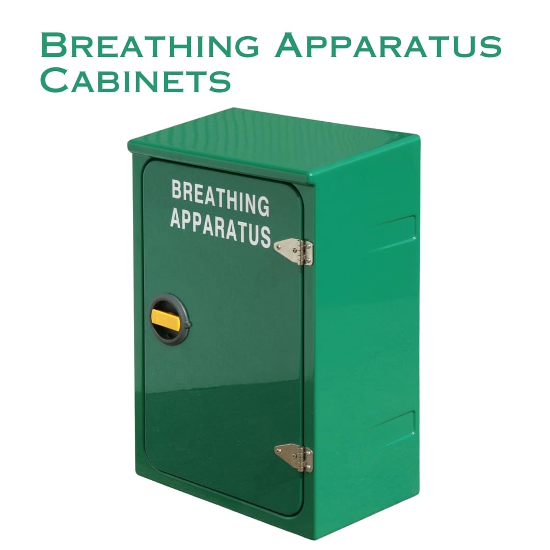 Breathing apparatus cabinets