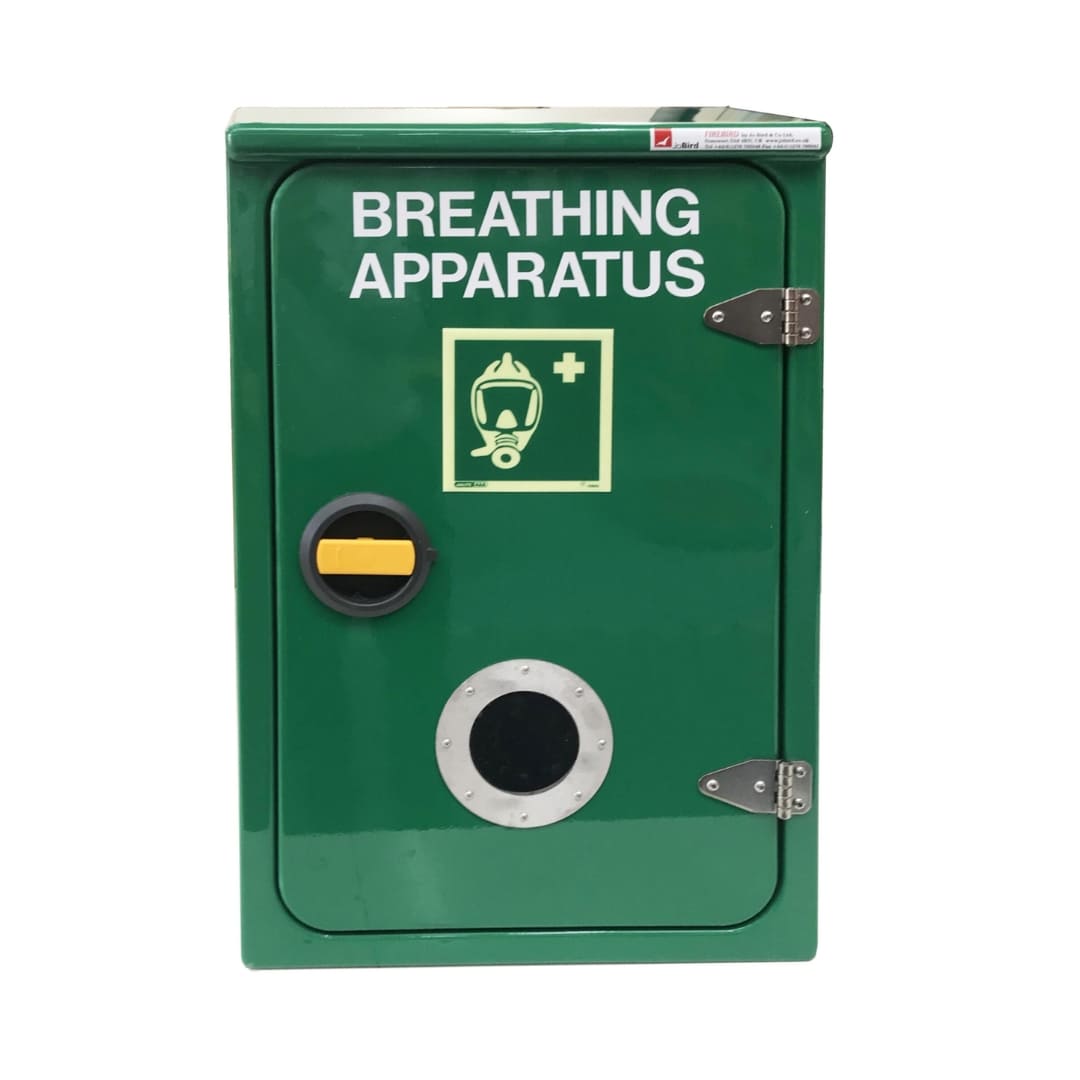 Breathing apparatus cabinets