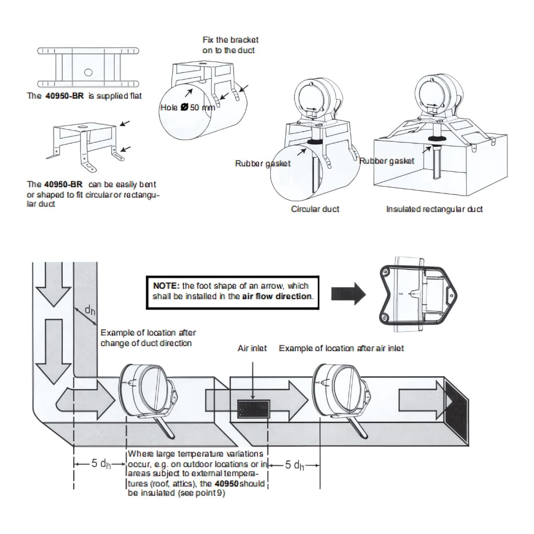 Duct detector