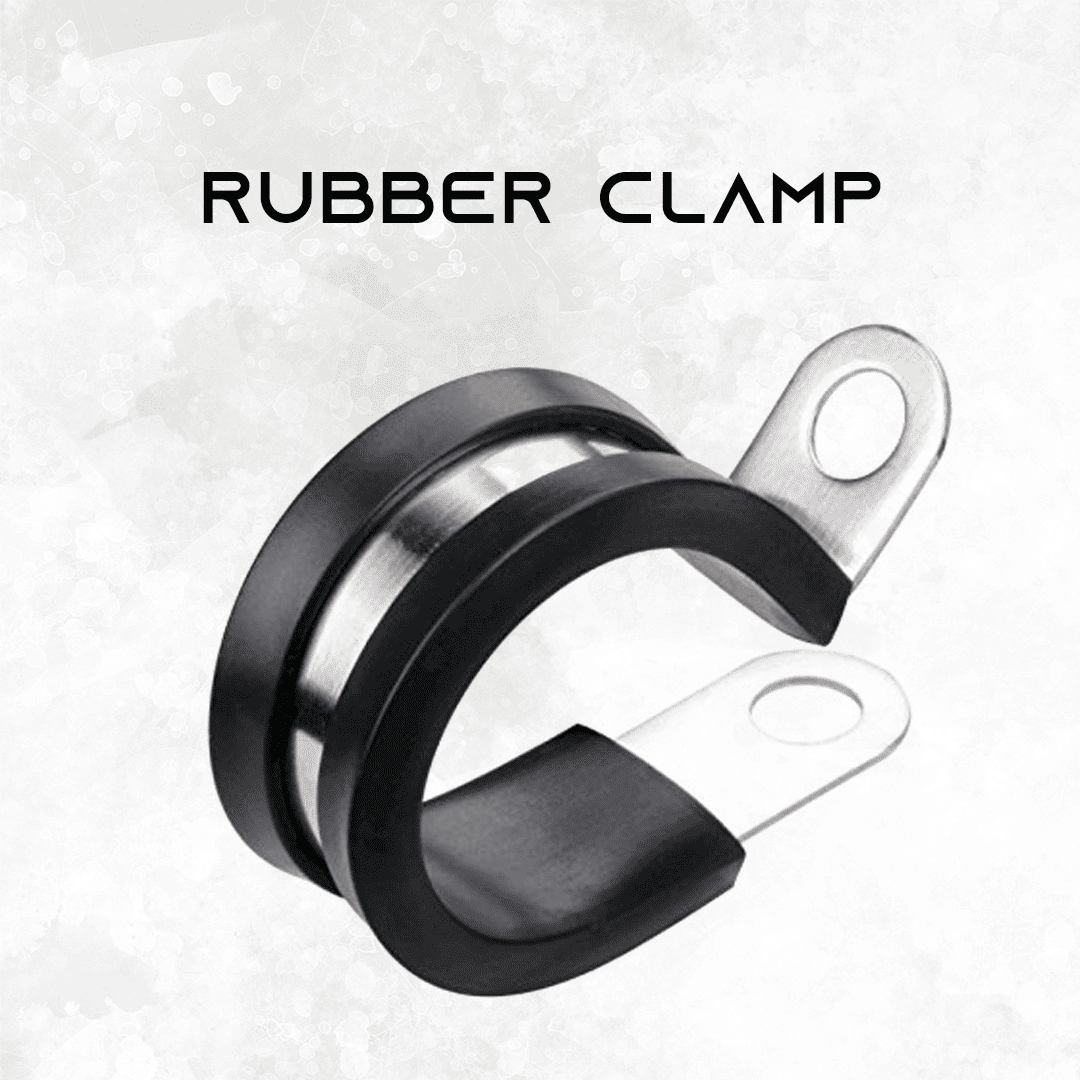 Rubber clamp