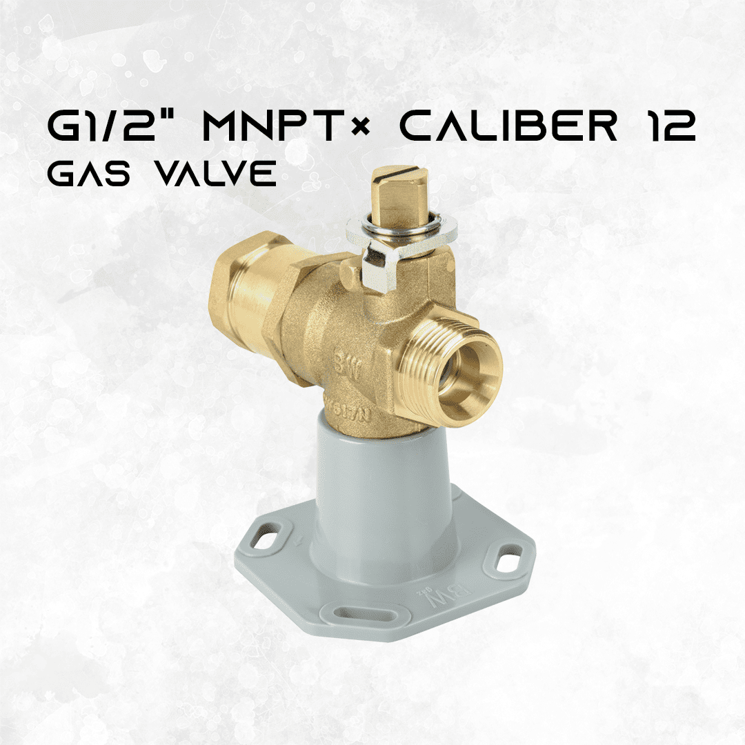 G1/2 inches MNPT× Caliber 12