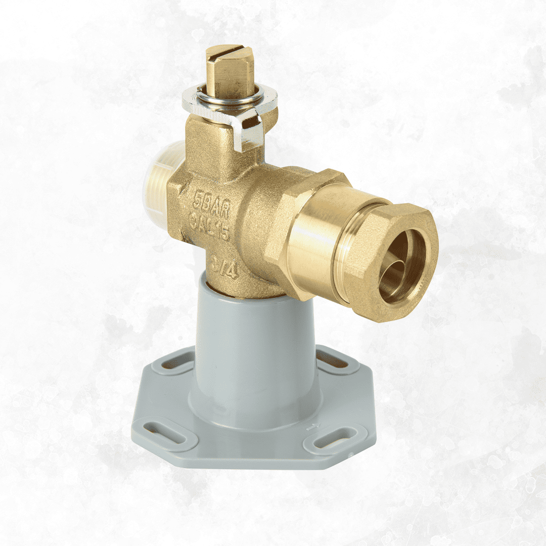 Gas valve with integrated automatic shut-off Valve