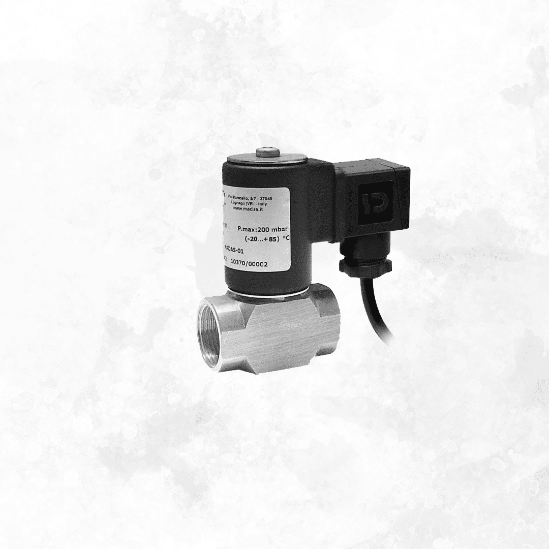 Domestic solenoid valve 200 mbar